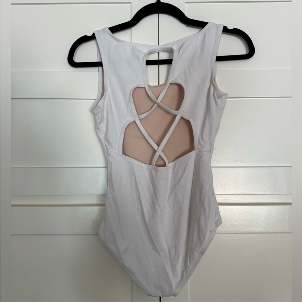 Chic White Cut-Out Bodysuit